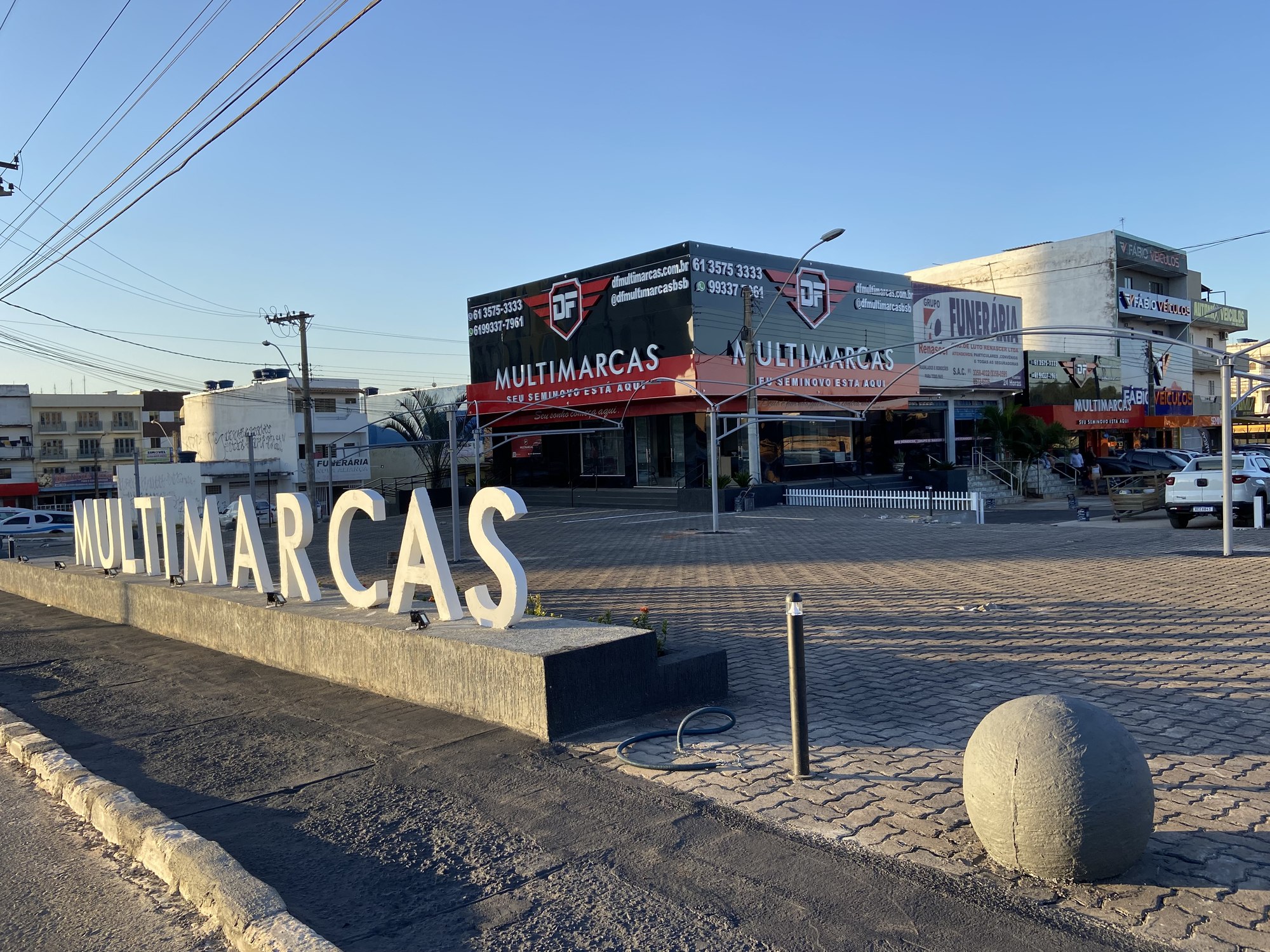 Sede da DF Multimarcas, em Samambaia